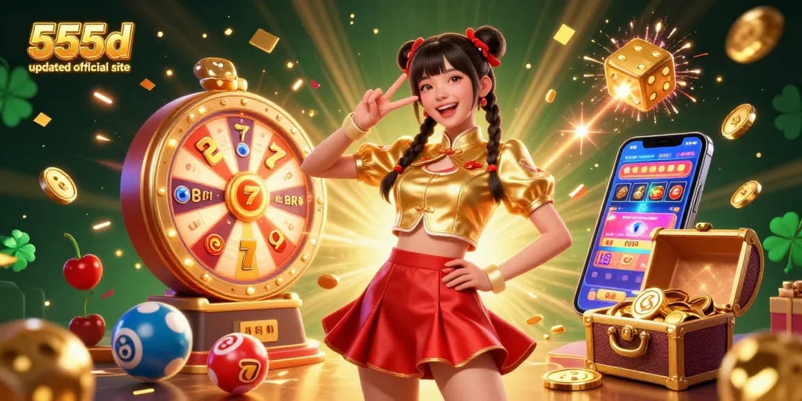 Experience thrilling wins at 555d updated official site with vibrant casino visuals and engaging gameplay features.