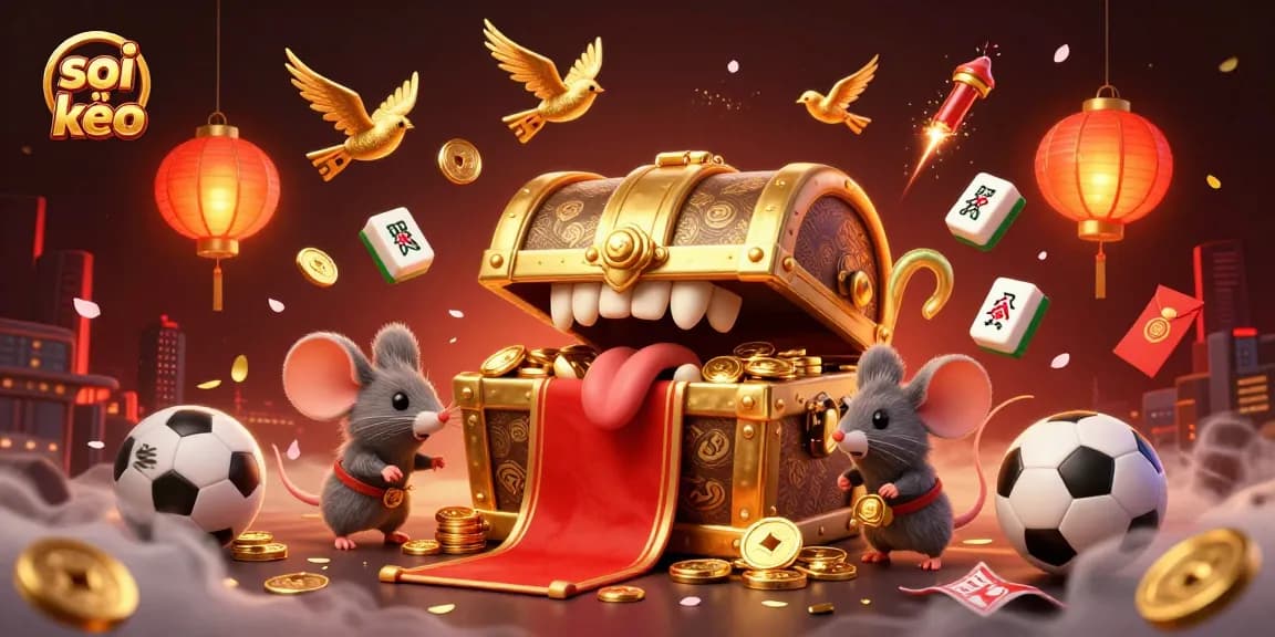 Engage with vibrant soi kèo sports betting scene featuring golden coins and lively elements, perfect for winning strategies.