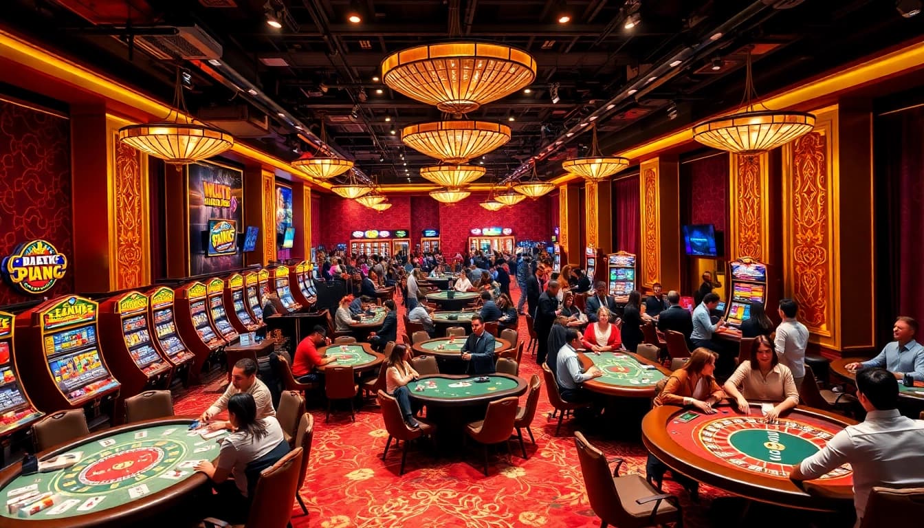 Experience the excitement of L567 with vibrant casino games and professional dealers.