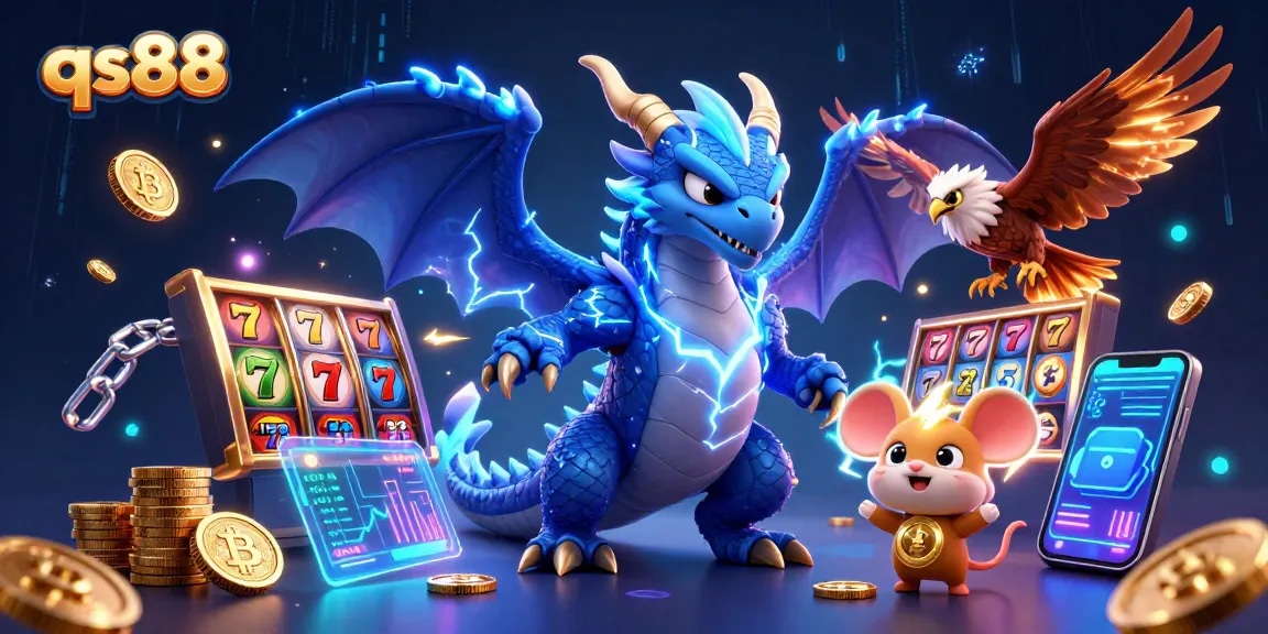 Experience thrilling qs88 gameplay with electrifying characters and dynamic casino elements.