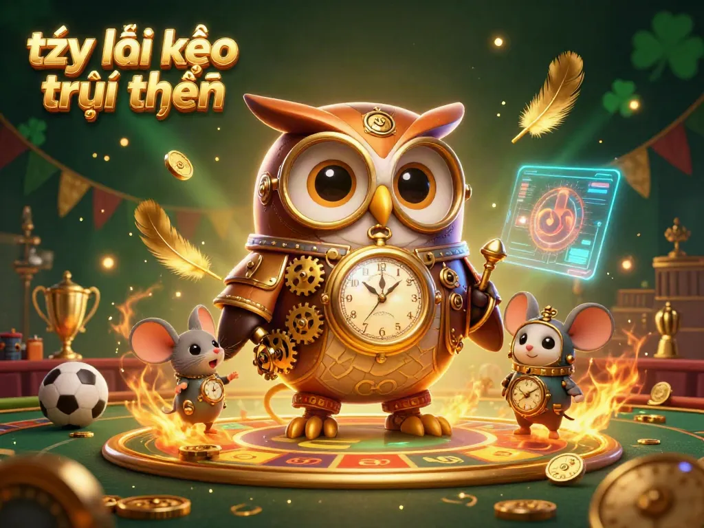 Experience tỷ lệ kèo trực tuyến with a vibrant illustration showcasing dynamic sports betting elements and characters.