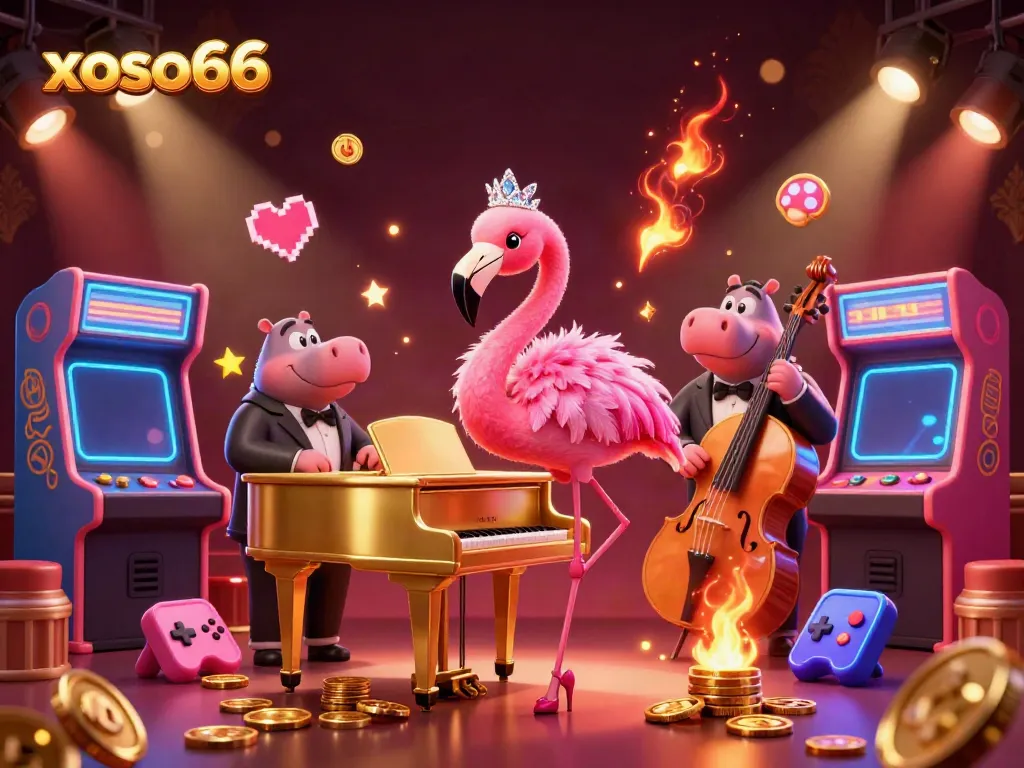 Experience thrilling gameplay at xoso66 with vibrant casino scenes and engaging characters.