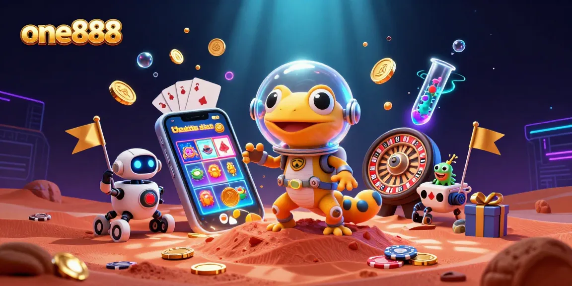 Experience the thrill of one888 slots in vibrant Martian atmosphere, featuring dynamic gaming elements.